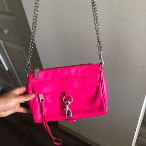 Hot pink Rebecca Minkoff Crossbody